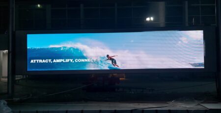 Indoor led video wall
